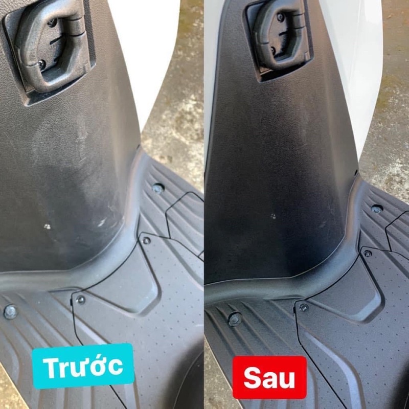 Chai Xịt Phục Hồi Nhựa Nhám BZ Blue Dolphin 450ml làm bóng nhựa nhám và vỏ xe