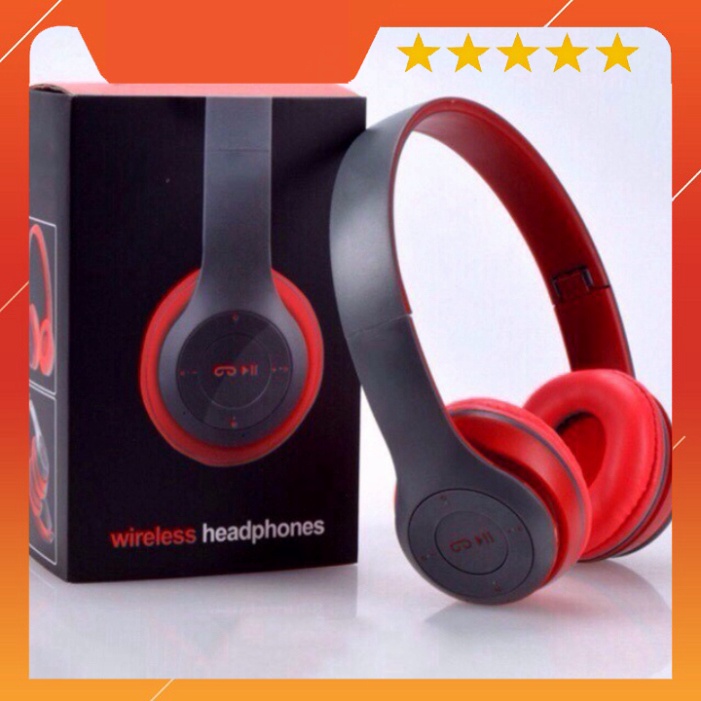 Tai nghe bluetooth tai Mèo, P47 có khe cắm thẻ nhớ - Âm Thanh Đỉnh Cao