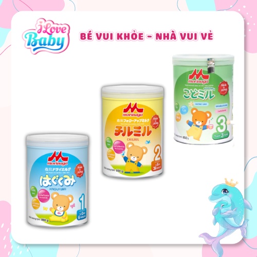 Sữa Morinaga Số 1, Số 2, Số 3 - 320gr và 850gr ,