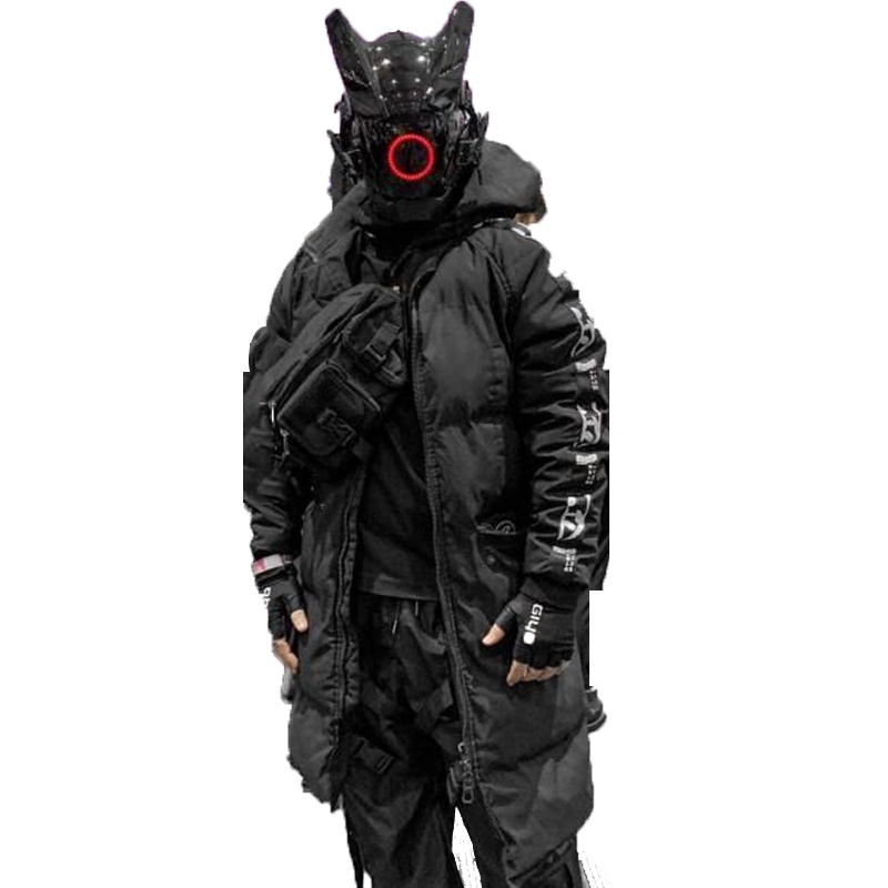 Cyberpunk Mặt Nạ 6 Loại Màu Sắc Có Thể Lựa Chọn Led Masksmechanical Khoa Học Viễn Tưởng Thiết Bị Metaverse Phong Cách