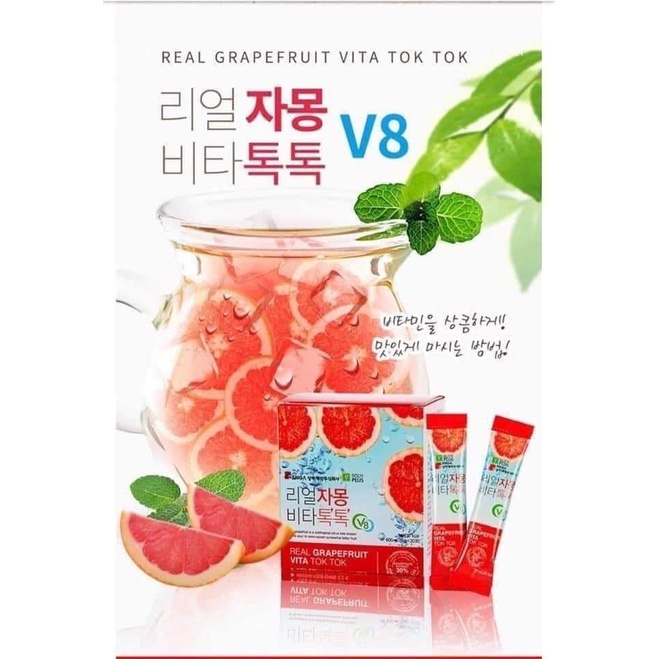 Trà Bưởi Giảm Cân Hàn Quốc SangA Vita Tok Tok Chính Hãng  Hộp 30 Gói | BigBuy360 - bigbuy360.vn
