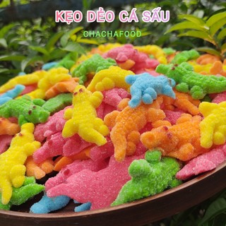 500Gr Kẹo Dẻo Cá Sấu Trái Cây