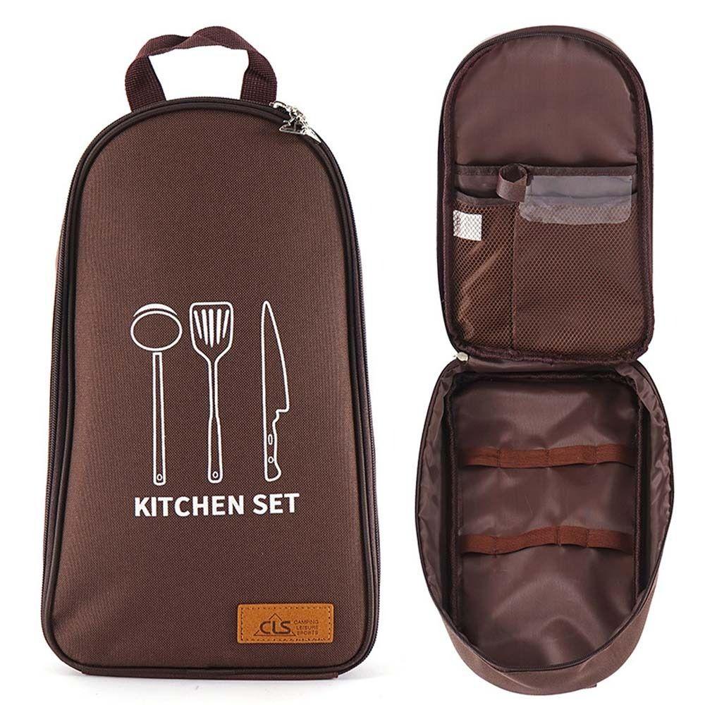 LLOYD Bộ Dụng Cụ Ăn Uống Tiện Dụng ​Túi Đựng Dụng Cụ Nấu Ăn Cắm Trại Tiện Lợi