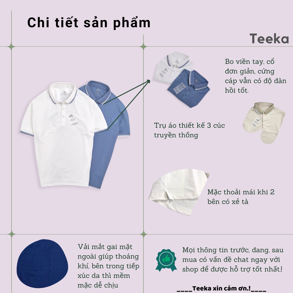 Áo Polo nam vải cá sấu cao cấp co dãn 4 chiều,mềm, thoáng mát, form chuẩn, TP01