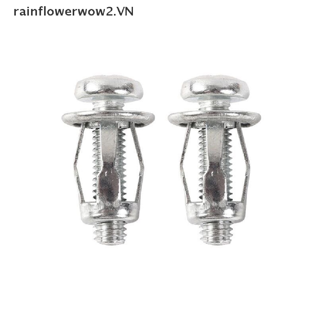 Bộ 10 Ốc Vít Kim Loại M5 / M6 Chuyên Dụng Cho Sửa Chữa Tường / Xe Hơi