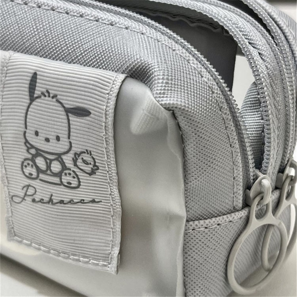 Túi Đựng Bút Bằng Vải Bạt Pvc Pvc Đa Năng In Hình Chó Pacha Qipin Đơn Giản Cho Học Sinh / Văn Phòng