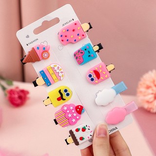 [ SẬP GIÁ] Sét 10 kẹp tóc  cho bé siêu đáng yêu (s86)