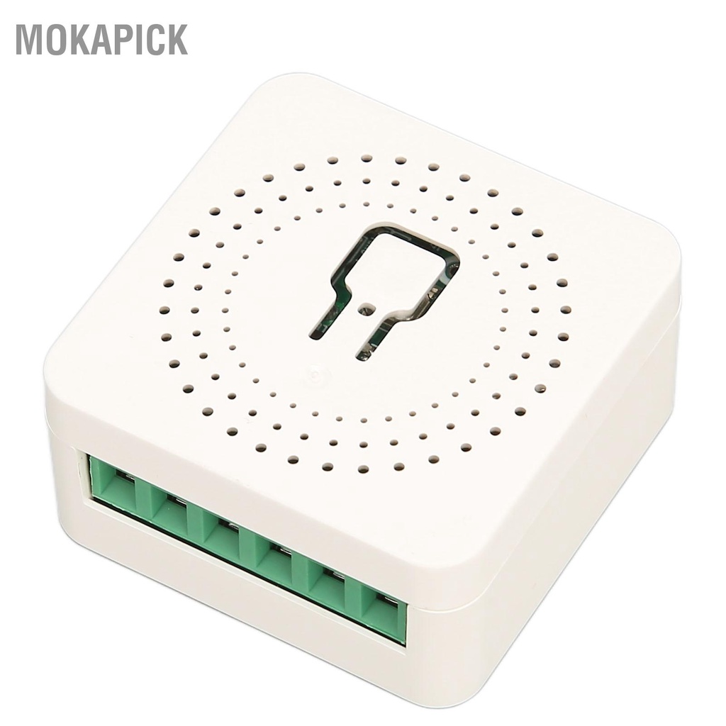 Mokapick Mô-đun chuyển tiếp thông minh mini Chức năng hẹn giờ điều khiển từ xa APP cho TUYA AC100‑240V