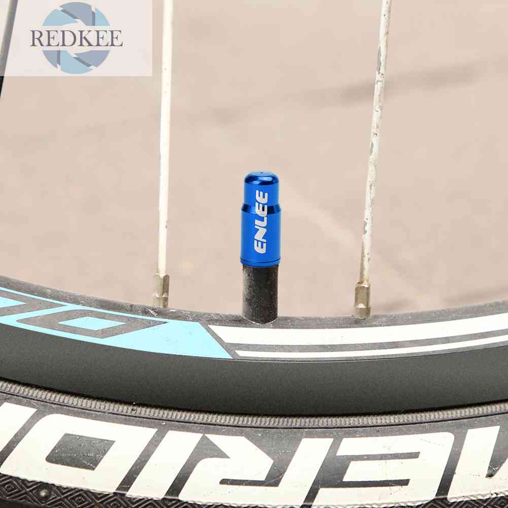 Bộ 2 Ốp Van Bánh Xe Đạp Bằng Hợp Kim Nhôm Cao Cấp