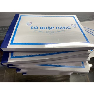 Combo 4 cuốn sổ nhập hàng A5 - [1 cuốn 100 tờ]