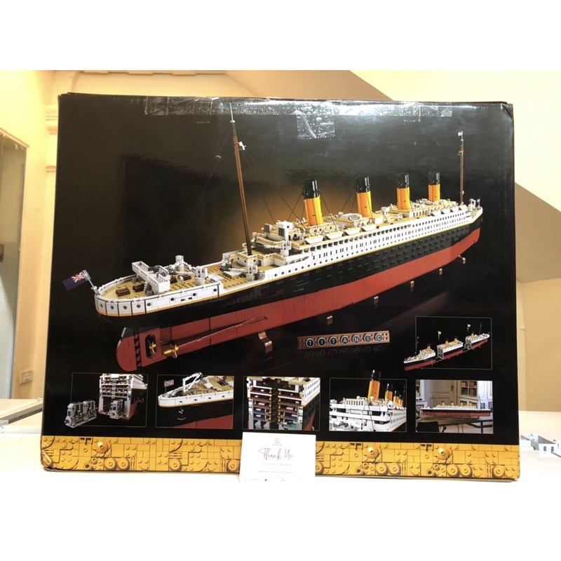Đồ chơi lắp ráp 6998 8998 77000 82996 10294 Mô hình Tàu Titanic siêu to - Xếp hình thông minh