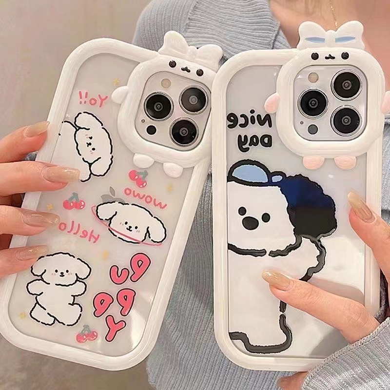 ốp lưng Huawei P30 P30 Pro P40 P40 Pro P50 P50 Pro Nova 9 Nova 10 Nova 10 Pro Nova 9 SE Nova 9 Pro Nova 7 Nova 7 Pro Nova 8 Nova 8 Pro Mate 30 Mate 30 Pro Mate 40 Mate 40 Pro Little Monster Case điện thoại di động Phim hoạt hình Little White Dog