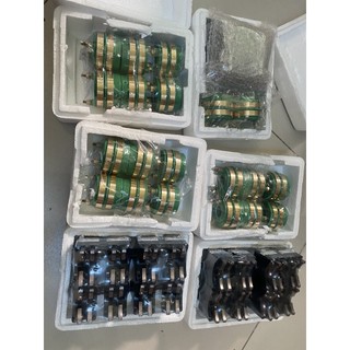 Bộ cổ góp điện 2 pha 50a trục lỗ 20mm
