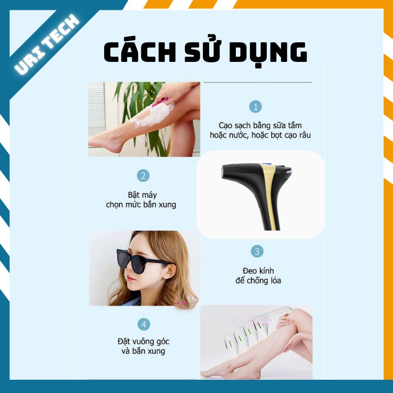 Máy Triệt Lông Vĩnh Viễn 8 Cấp - Trẻ Hóa, Xóa Sắc Tố Đen Trên Da Luxio A113,Công nghệ PIAS Tăng 300% Hiệu Quả