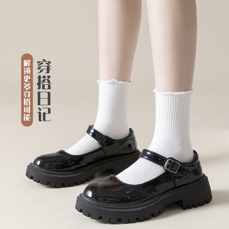 Vớ Mỏng Viền Ren Phong Cách Mary Jane Nhật Bản Thời Trang Xuân Thu Cho Nữ