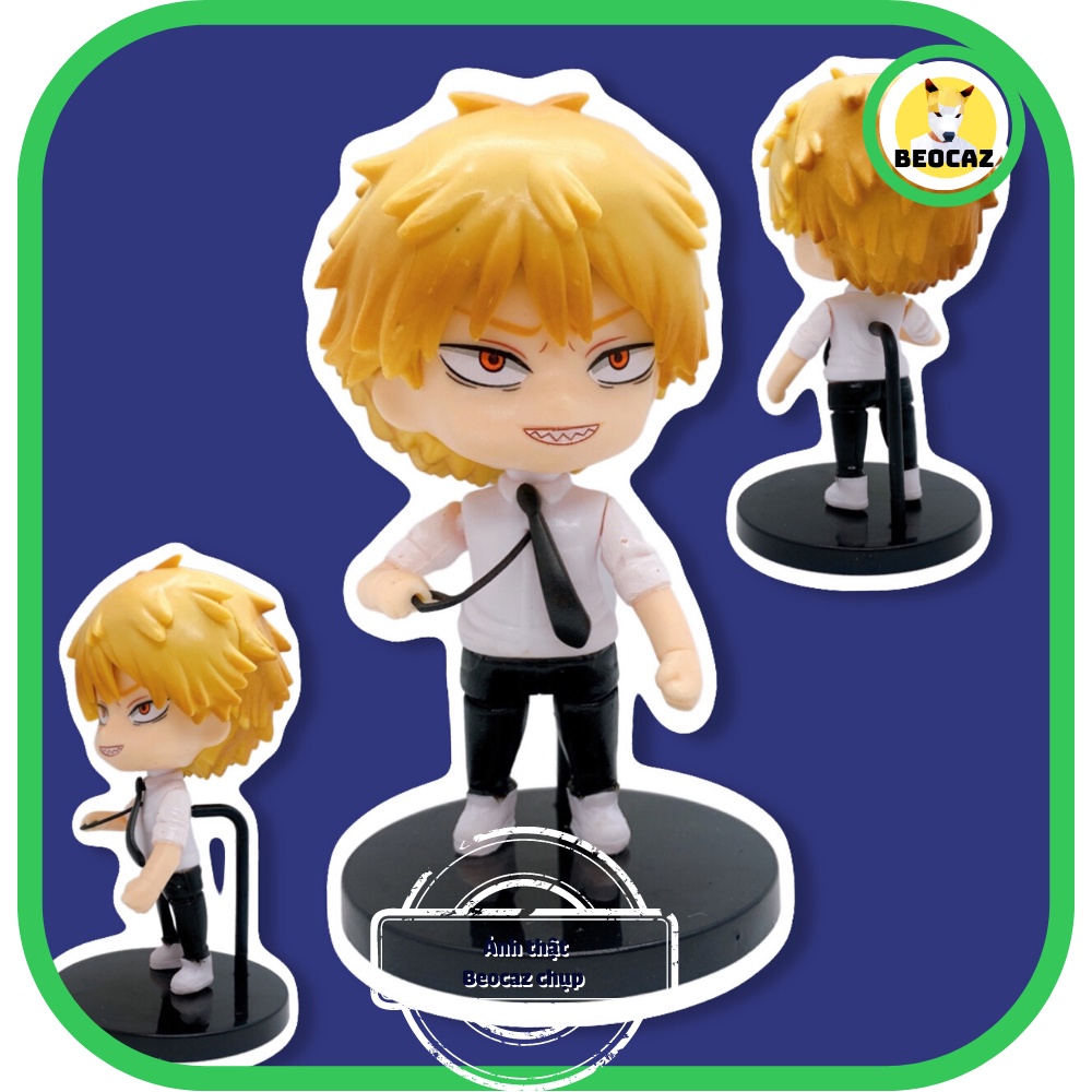 Mô hình Chainsaw Man Thợ săn qủy nhân vật Denji Power dễ thương quà tặng sưu tầm trang trí  Beocaz Tiệm đồ chơi Pochit