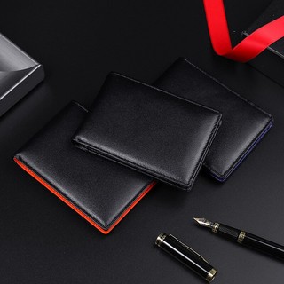 Ví Da Mini RFID Siêu Mỏng Kiểu Dáng Thời Trang Cho Nam