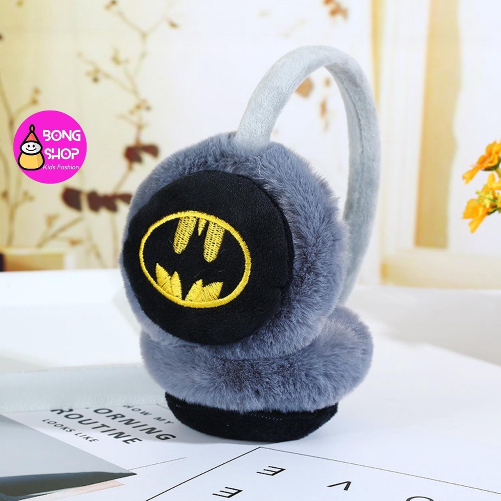 Bịt tai trẻ em, chụp tai giữ ấm cho bé trai họa tiết dễ thương nhiều màu sắc đáng yêu