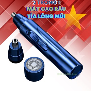 Máy tỉa lông mũi,máy cạo râu mini pin sạc điện usb,hàng cao cấp, chống giật lôngmũi,chống thấm nước tiện lợi