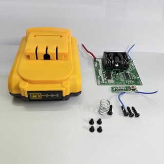Võ mạch dewalt tàu 5s1p .vỏ có leb báo pin