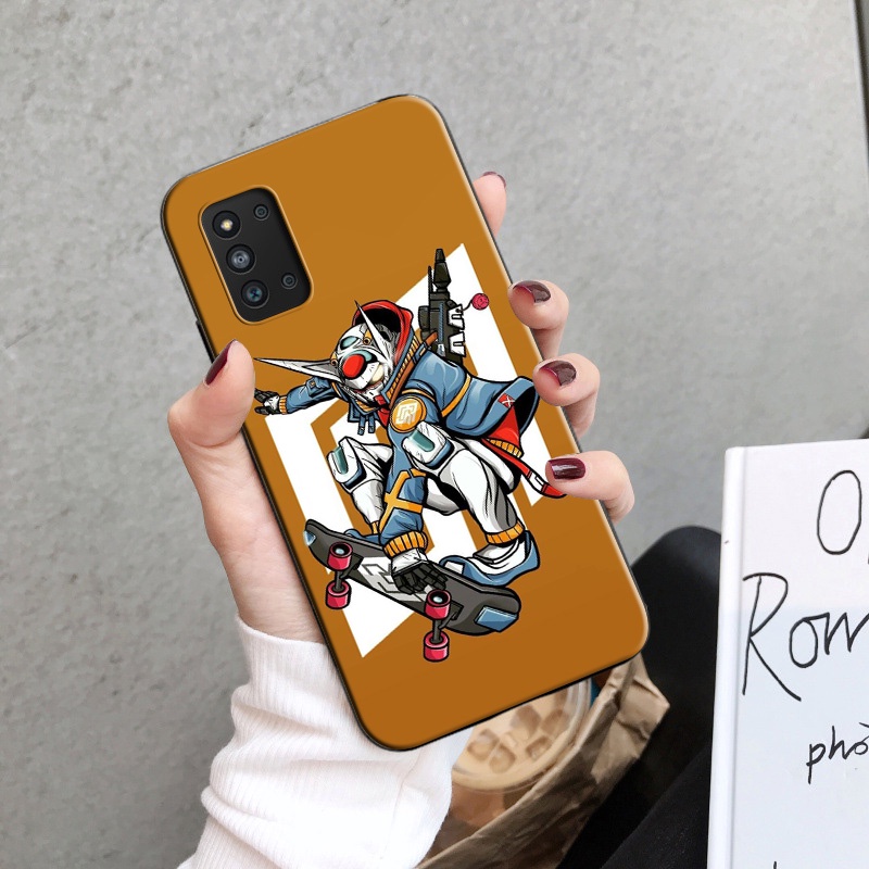 Ốp Điện Thoại Silicon Hình Hoạt Hình Gundam Cho Samsung Galaxy A11 A12 A22 A32 M21 M30s J4 Core A82 A9 EDC25