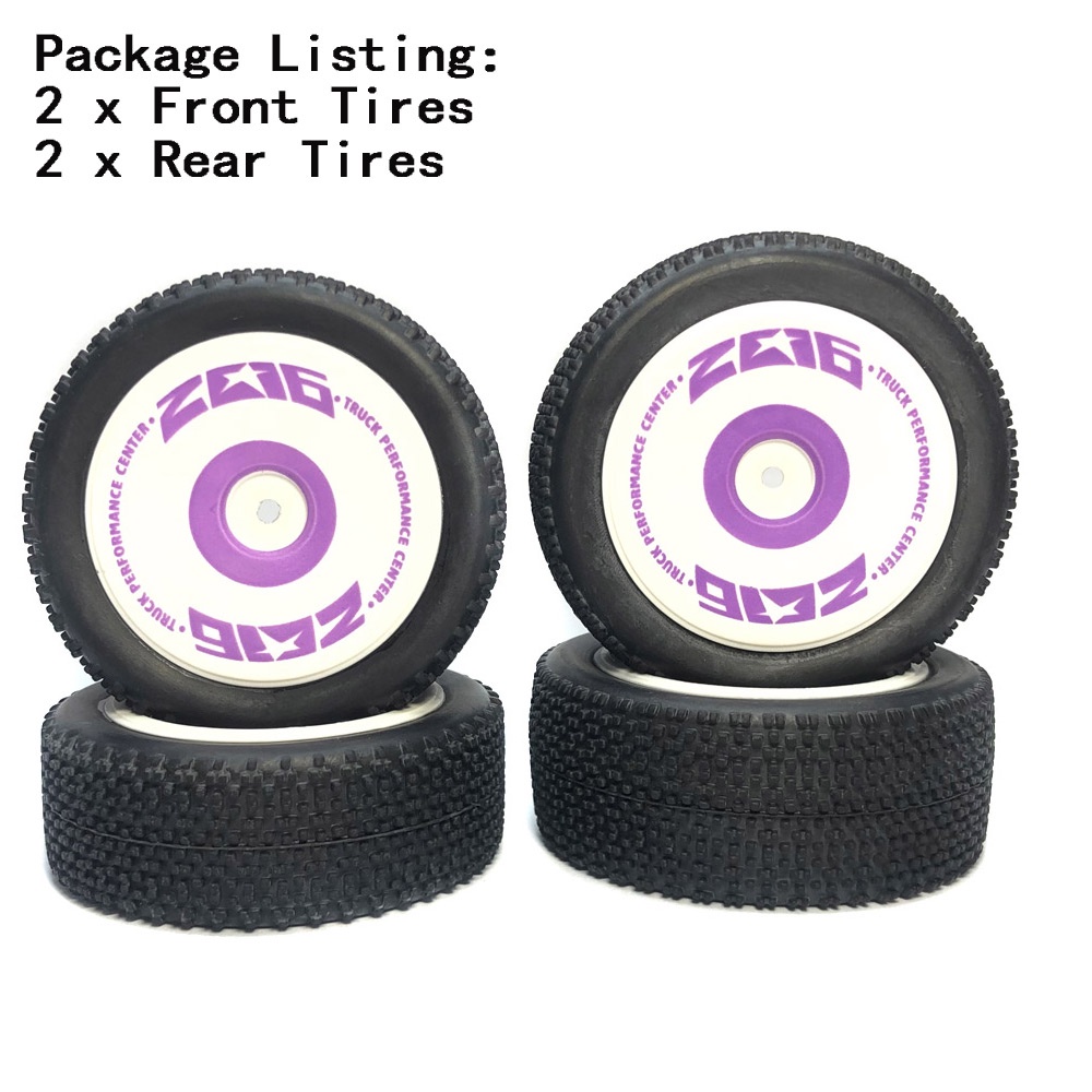 Bánh Xe Đồ Chơi Điều Khiển Từ Xa WLtoys 124016 124017 124019 124018 144001 144010 Lốp Cao Su Cho Xe Điều Khiển Từ Xa