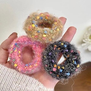 Cột tóc , chun cột lông xù sắc màu đáng yêu