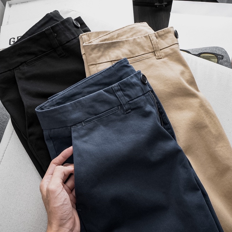 Quần kaki nam đơn giản zara chuẩn hàng vnxk