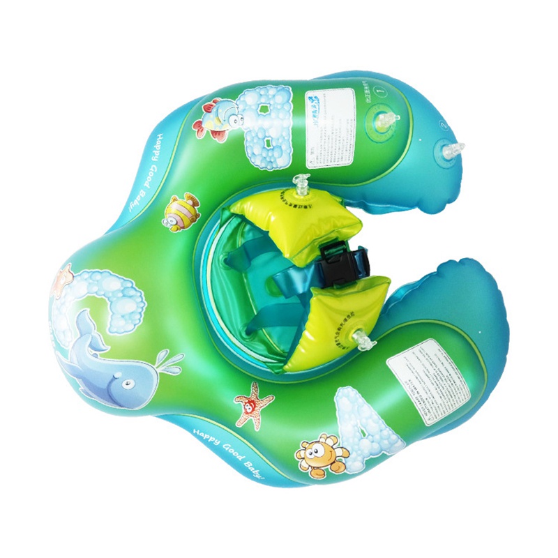 Phao Bơi Đeo Cổ An Toàn In Họa Tiết Hoạt Hình Dễ Thương Cho Bé Sơ Sinh 3 Tháng - 3 Tuổi