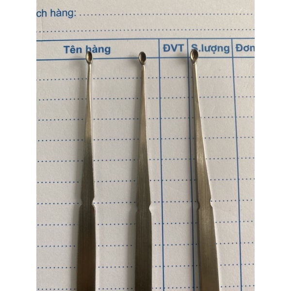 Thìa lấy ráy tai Inox