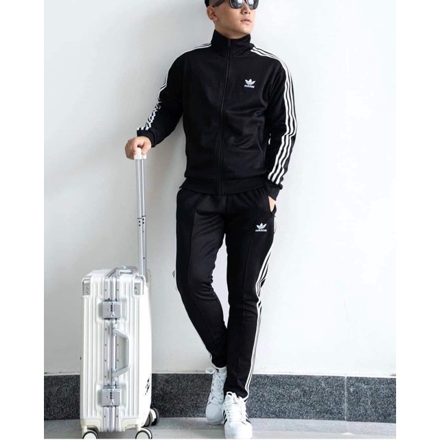 Bộ thể thao nam thu đông 3 sọc Camavinga ,bộ quần áo nỉ add nam nữ thể thao logo thêu