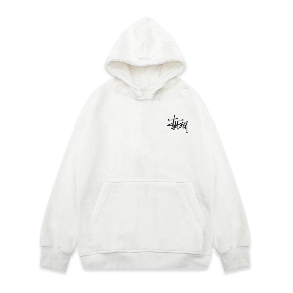 Áo hoodie Stussy Basic , chính hãng , logo in và thêu hình chuẩn form , cao cấp TPP513