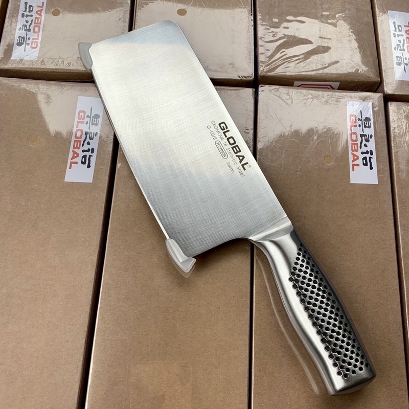 Dao Chặt Xương Nhật Bản Kitchen Kinfe Hiệu Global G-70/B Nặng 600gram  Siêu Bền - Gia Dụng Nhật TC