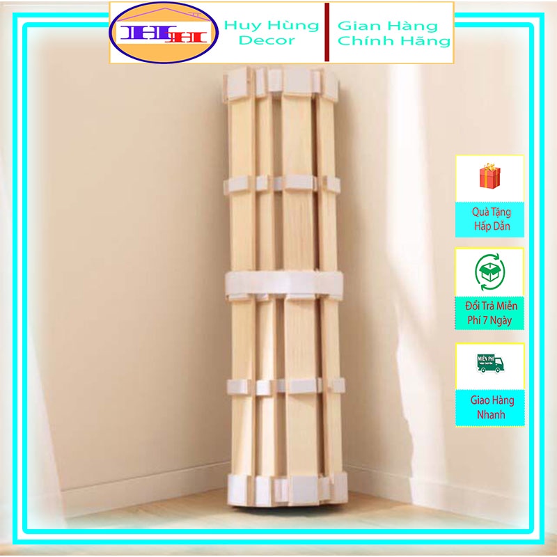 Giường cuộn trải sàn thông minh,Giường gấp gọn gỗ thông nhiều kích thước