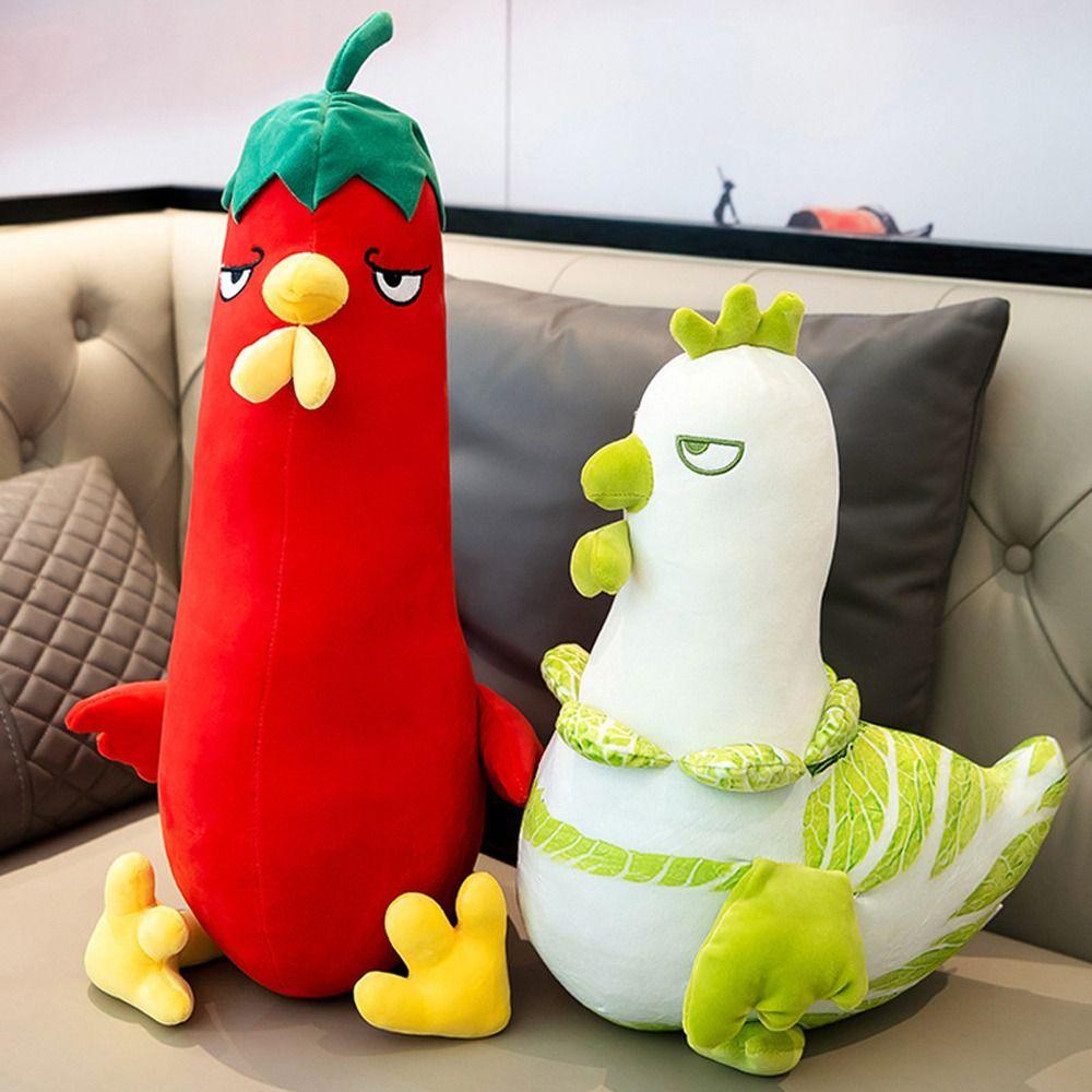 Gà Nhồi Bông Mềm Mại Trang Trí Nhà Cửa