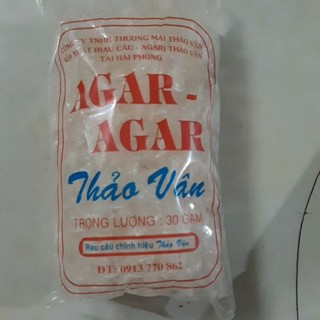 Rau câu sợi thảo vân agar agar 30g