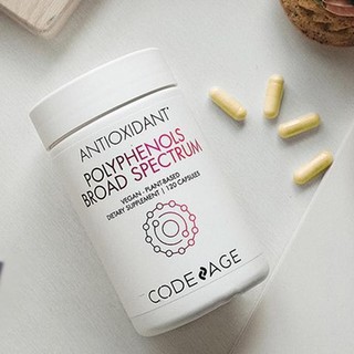 Viên chống nắng sáng da codeage polyphenols broad spectrum 120 viên - aja's skinlab