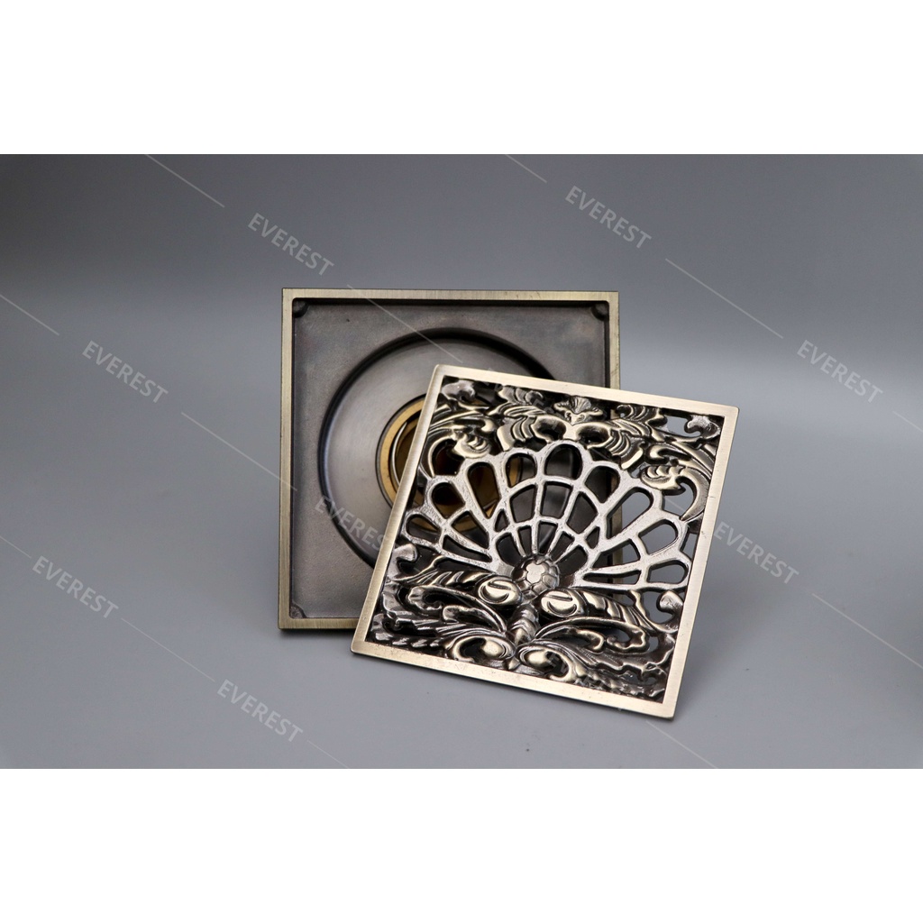 phễu thu sàn bằng đồng EV-TS03