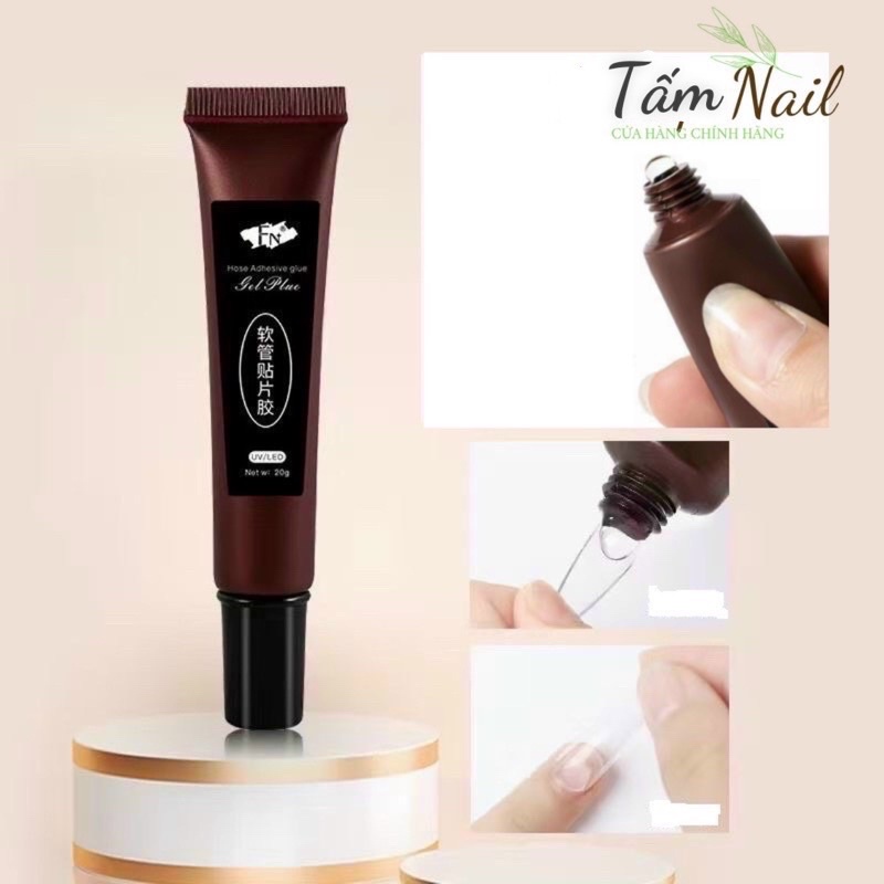 Gel Tuýt Gắn Móng Up. Bền Chắc Gấp 5 Lần Keo Thông Thường