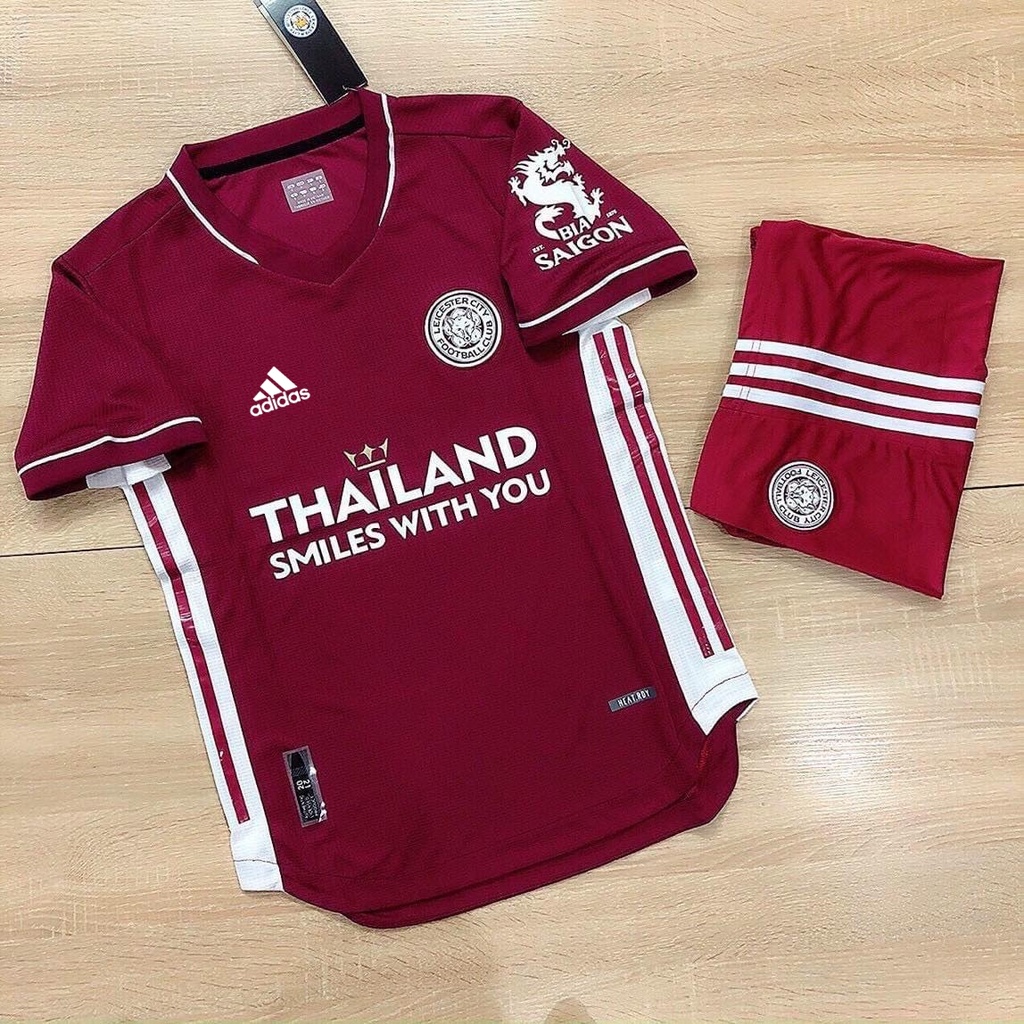 Áo Bóng Đá Câu lạc bộ Leicester City- Mẫu Xanh-Mùa Giải Mới- Vải Gai Thái Cao Cấp