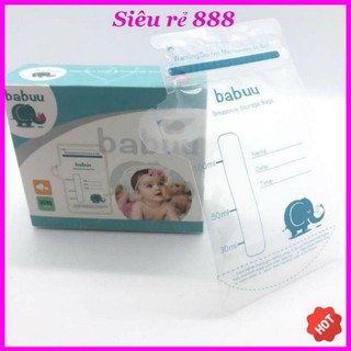  ⚡ Túi trữ sữa Babuu Nhật Bản 100ml (chính hãng)