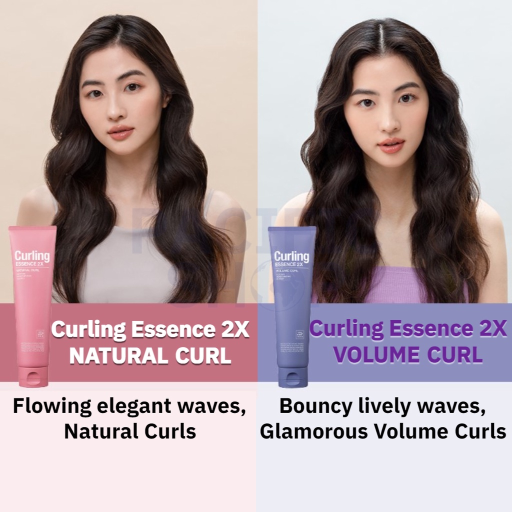 [Mise En Scene] Kem Dưỡng Tạo Kiểu Tóc Xoăn Curling Hair Essence 2X Natural Curl 150ml Volume Curl 150ml
