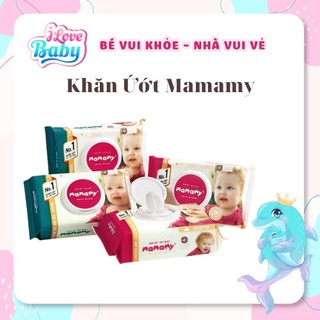 (COMBO 10 GÓI) Khăn Ướt Mamamy 100 Tờ (Có Mùi, Không Mùi)