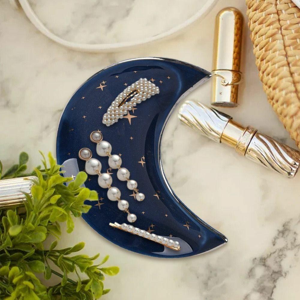 Aaron1 Khay Trưng Bày Trang Sức Hình Mặt Trăng Dễ Thương