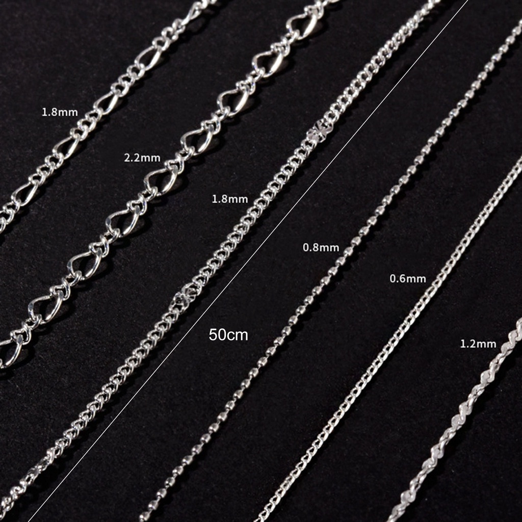 Dây Xích Kim Loại 3D Đa Năng Trang Trí Móng Tay DIY Cho Nữ