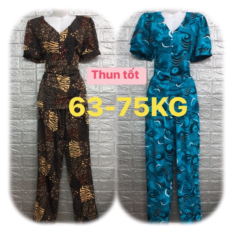 Size5D (65-75kg)đồ bộ quần dài nhiều mẫu