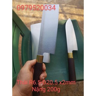 Bộ 3 dao Chặt-Thái-Lọc gà vịt lợn, bằng thép nhíp aus60