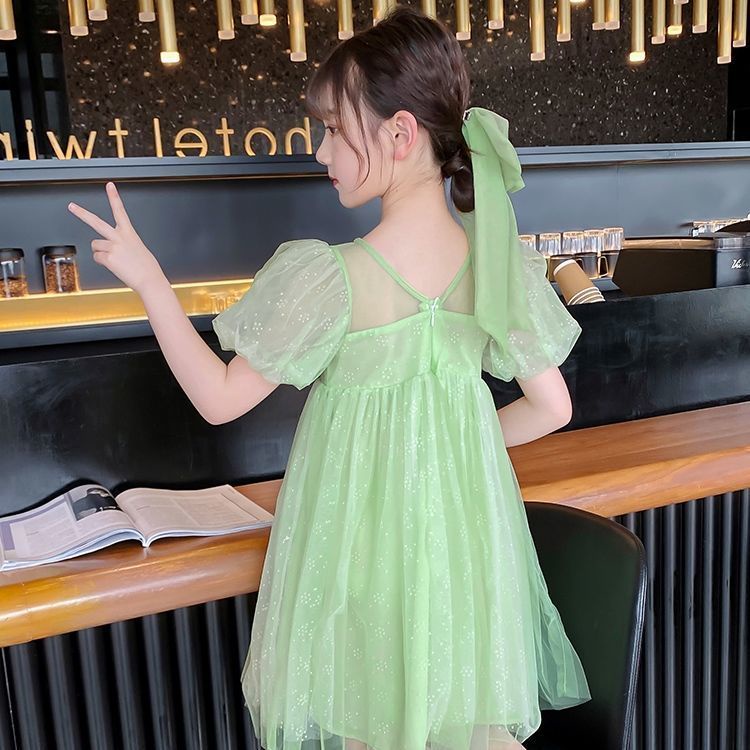Đầm Công Chúa Phong Cách Hàn Quốc Thời Trang Mùa Hè 2022 Mới Cho Bé Gái