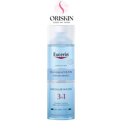 Eucerin - Nước Tẩy Trang 3 in 1 Dịu Nhẹ Cho Da Nhạy Cảm Eucerin Dermato Clean Micellar Cleansing Fluid 200ml
