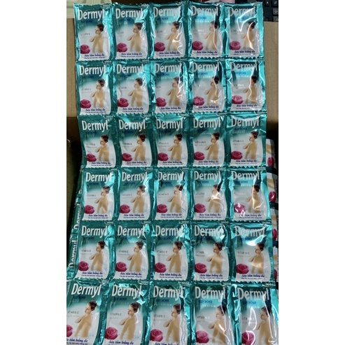Sữa tắm trắng da Dermyl Combo 10 dây